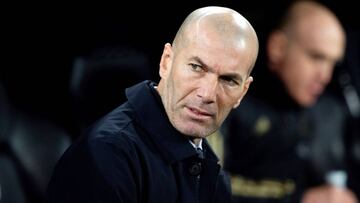 Zidane, sobre fichar a un nueve: "No, absolutamente no"