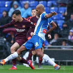 Espanyol-Barcelona en imágenes
