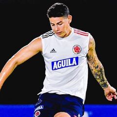 James, en los planes de Rueda para enfrentar a Honduras