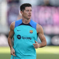 ...¡Y al tercer día Lewandowski apareció!