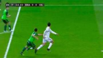 Undiano señaló un penalti a Cristiano más que discutible