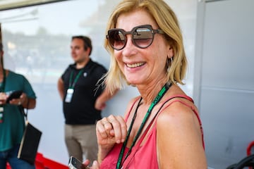 La actriz y c車mica francesa Mich豕le Laroque.