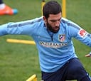 El Atlético prepara el duelo ante el Espanyol con Arda