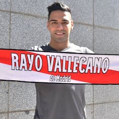 Falcao, el número '3' del Rayo