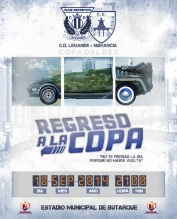 Los carteles del Leganés