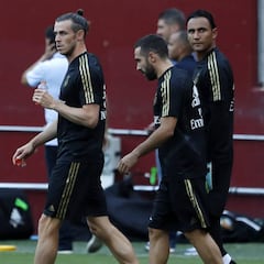 Gareth Bale se entrenó: su salida a China sigue a la espera