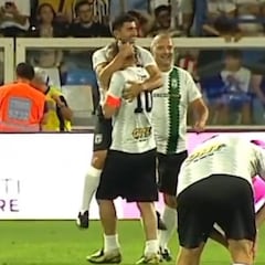 David Pizarro y Francesco Totti se reencontraron en una cancha y esto pasó: ¡asombroso!