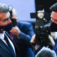 Laporta: "No nos planteamos el regreso de Messi"