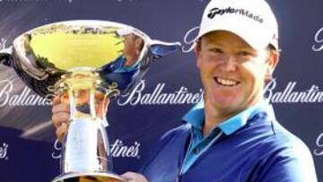 El australiano Marcus Fraser se adjudicó el Ballantine's Championship en Corea.