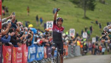 Egan Bernal también asusta: gana la etapa reina de Occitania