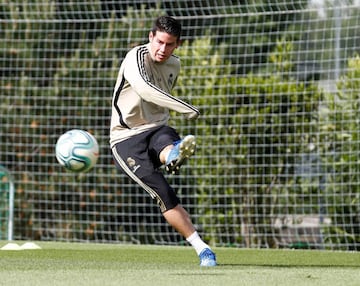 El volante de creación trabaja desde este lunes con el Real Madrid.