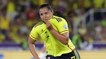 Manuela Vanegas, lateral izquierda de la Selección Colombia Femenina