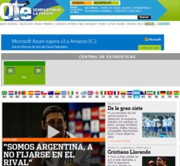 Portadas de la prensa extranjera