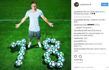 Los mensajes y las felicitaciones por Año Nuevo de los futbolistas