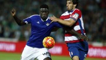 N&#039;Diaye, ante el Granada. 