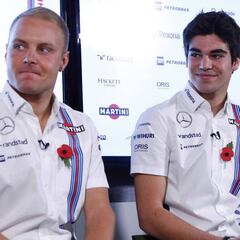 Williams confirma a Bottas y a Stroll como sus pilotos de 2017