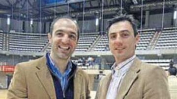 <b>SOCIOS. </b>Javi y Jesús compartieron vestuario en la Selección.