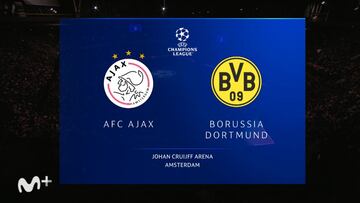 Resumen y goles del Ajax vs. Dortmund de la Champions League