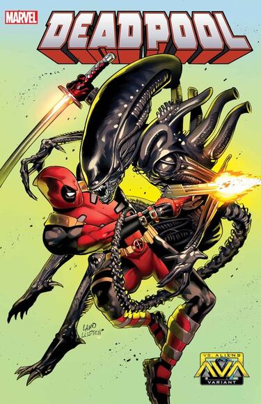 Spider-Man and Deadpool are joining forces against the Xenomorphs
