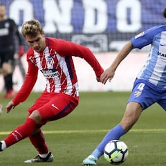 1x1 del Atleti: Griezmann marcó un gol; Giménez lo puso a salvo