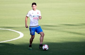 Primer entrenamiento de Colombia en el Metropolitano