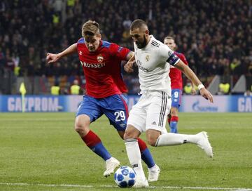 CSKA- REAL MADRID  KARIM BENZEMA