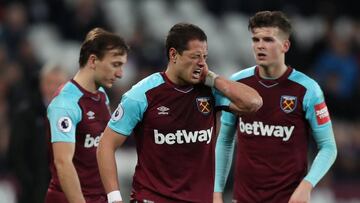 Con Chicharito, West Ham rescata el empate ante Crystal Palace
