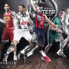 Randolph y Tomic, juego interior del Segundo Mejor Quinteto