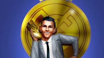 Cartón de Moskabrown: Cristiano Ronaldo, el Rey Midas