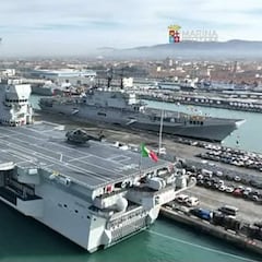 La OTAN activa su maniobra marítima de alto nivel e Italia responde con su potente buque de asalto