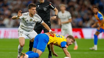 Güler, contra el Valencia.