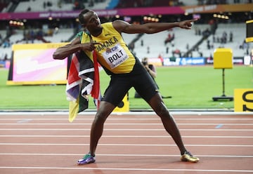 El jamaiquino quedó tercero en la final de los 100m del Mundial de Atletismo Londres 2017 y dio fin a su carrera llena de éxitos.