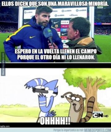 Los mejores memes de los incidentes del Barcelona-Espanyol de Copa