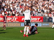 Futbol, Colo Colo vs Deportes La Serena
Fecha 16, Liga de Primera 2025
El jugador de Colo Colo Salomon Rodriguez, lamenta perder ocasión de gol durante el partido de primera division disputado en el Estadio Monumental David Arellano en Santiago, Chile.
19/07/2025
Pepe Alvujar/Photosport
Football, Colo Colo vs Deportes La Serena
16th turn, First Division League 2025
The Colo Colo player Salomon Rodriguez regrets missing a goal opportunity the first division match played at the David Arellano Monumental Stadium in Santiago, Chile.
07/19/2025
Pepe Alvujar/Photosport