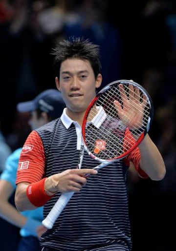 Kei Nishikori venció a Ferrer en una nueva jornada del Masters.