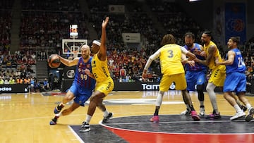 El partido de las semifinales de la Copa del Rey 2022 entre el Barcelona y el UCAM Murcia.