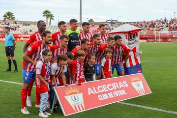 Once del Algeciras con niños.