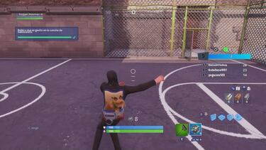 Fortnite: desafíos de Entrega en el centro (evento Air Jordan)