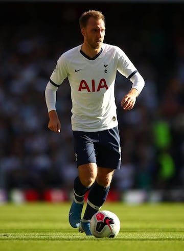 Maestro | Christian Eriksen of Spurs in action during the Premier League match against Arsenal FC.