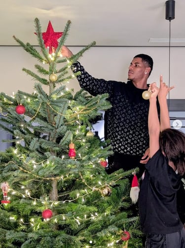 Así pasan la Navidad los deportistas y famosos