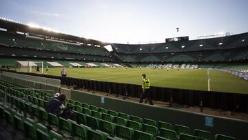 El Villamar&iacute;n, en un choque del primer equipo. 
 
 