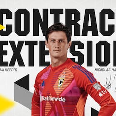 Nicholas Hagen firma nuevo contrato con el Columbus Crew