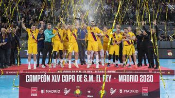 El Barça levanta su séptima
Copa del Rey consecutiva