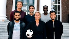 Dani Alves, Kak&aacute; y Sahin estudian juntos en Harvard