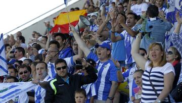 El Deportivo Leganés lidera la Segunda División a falta de 15 puntos por jugar.