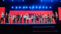 Los artistas que optan a ir a Eurovisión 2024, durante la bienvenida del Benidorm Fest, en el Benidorm Palace, a 28 de enero de 2024, en Benidorm, Alicante, Comunidad Valenciana (España). El Benidorm Fest 2024 es la tercera edición del certamen de RTVE donde se selecciona la canción que representará a España en el Festival de la Canción de Eurovisión 2024. La final se celebrará el próximo 3 de febrero de 2024 en el Palacio de Deportes L'Illa de Benidorm, contando con dos semifinales previas llevadas a cabo en la misma sede los días 30 de enero y 1 de febrero. Los presentadores de esta edición son Ruth Lorenzo, Marc Calderó y Ana Prada.
29 ENERO 2024;BENIDORM FEST;3ª EDICIÓN;RTVE
Roberto Plaza / Europa Press
29/01/2024