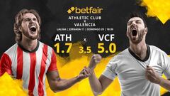 Athletic Club vs. Valencia CF: horario, TV, estadísticas, clasificación y pronósticos