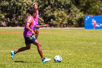 La Selección Colombia Femenina realizó su último entrenamiento en Villa Loyola antes de disputar la gran final de la Copa América Femenina ante Brasil.