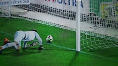 El gol que generó polémica en el duelo entre la U y Cobreloa