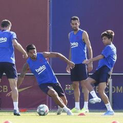 Valverde ya tiene perfilado el once de San Mamés